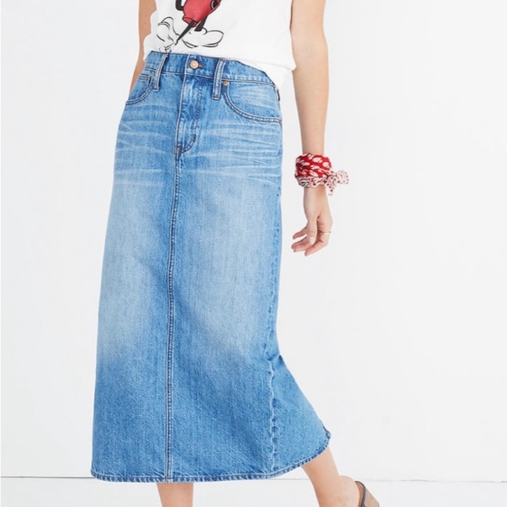 Madewell Midi skirt
